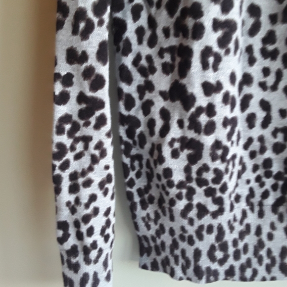 Leopard print Cardigan, S/ 8(6-8) - Picture 4 of 16